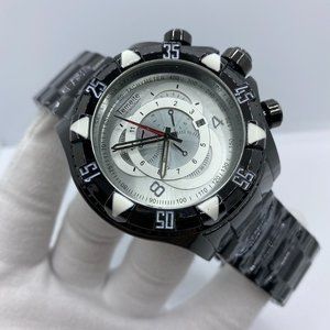 Temeite Black Watch  Luxury Brand Big Dial Gold Men Wristwatches